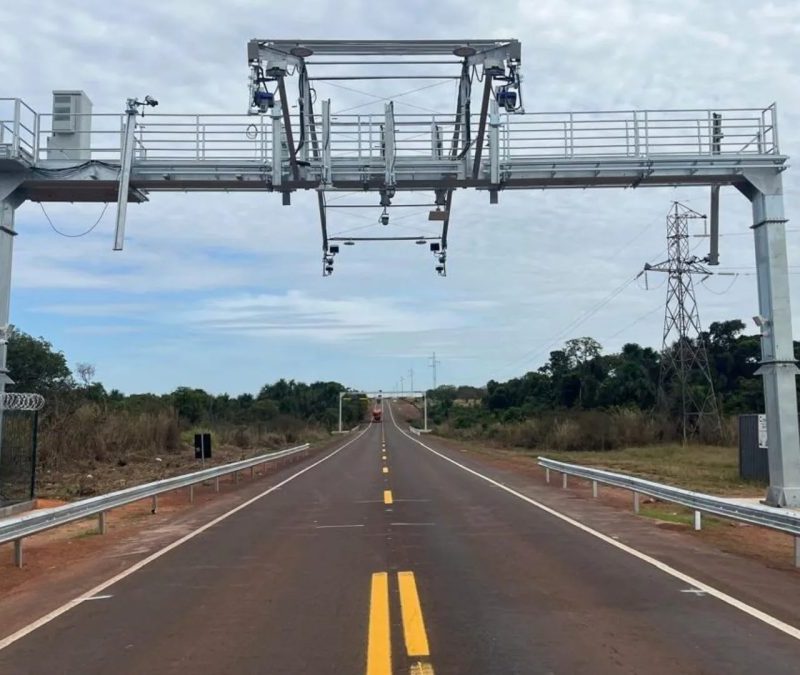 Pedágio eletrônico entra em operação em seis pontos de rodovias em Mato Grosso