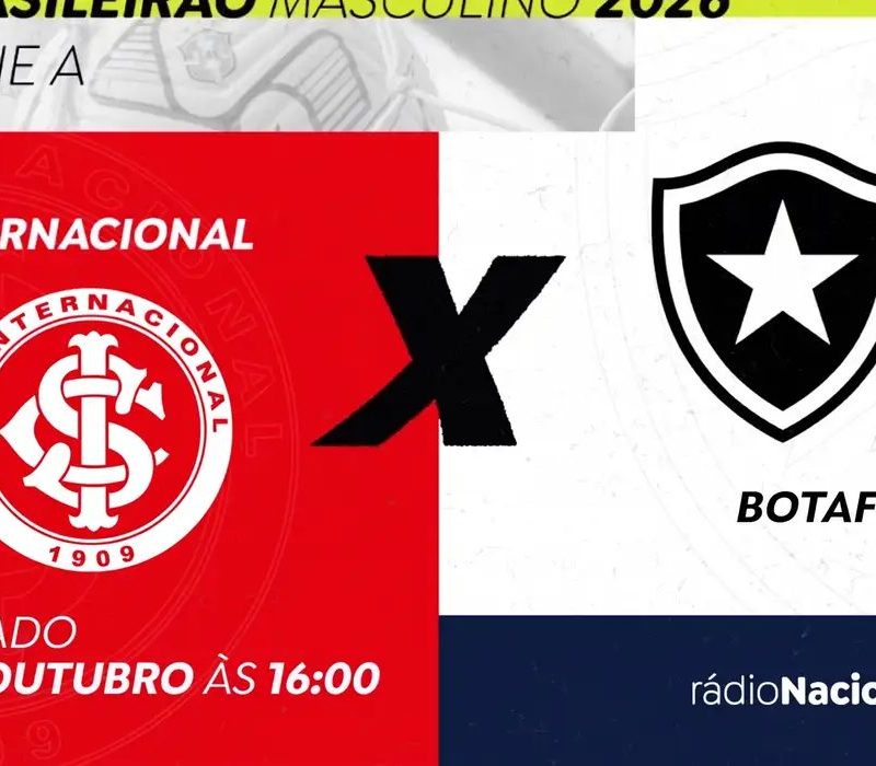 Rádio Nacional transmite neste sábado Internacional x Botafogo